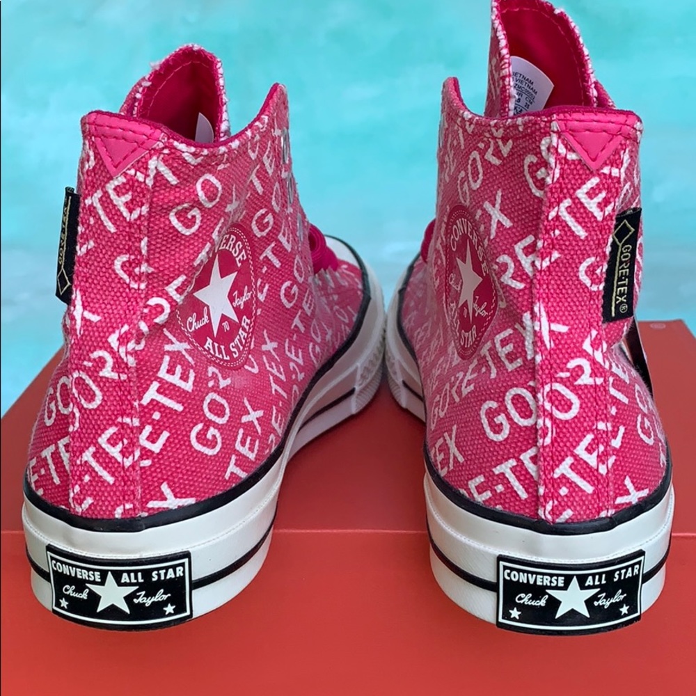 CONVERSE CHUCK 70 HI PINK POP/EGRET/BROWN Men’s - Picture 10 of 16